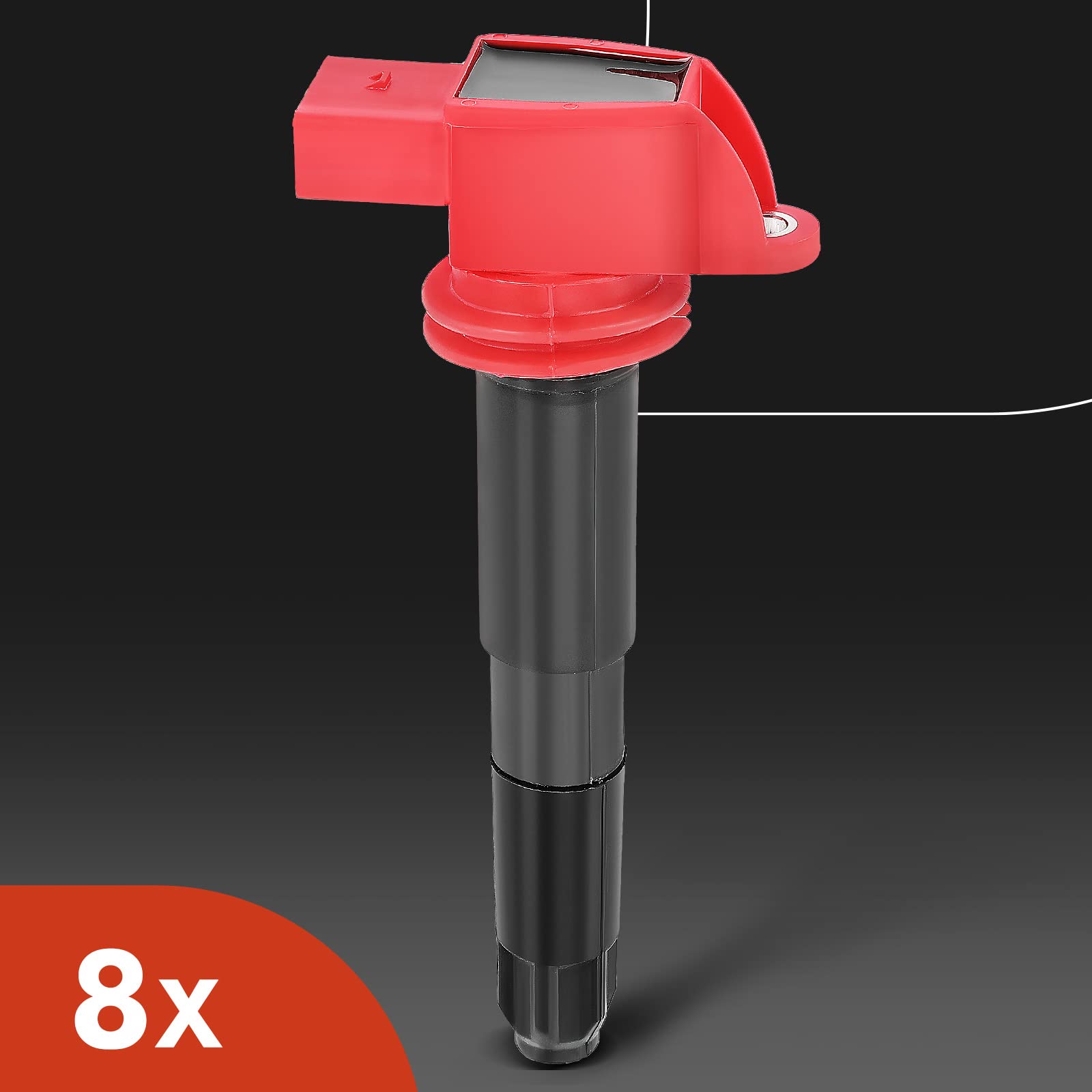 Ewolee USB Rechargeable Bike Tail Light With Turn Signals - Wireless Remote - 5 Modes