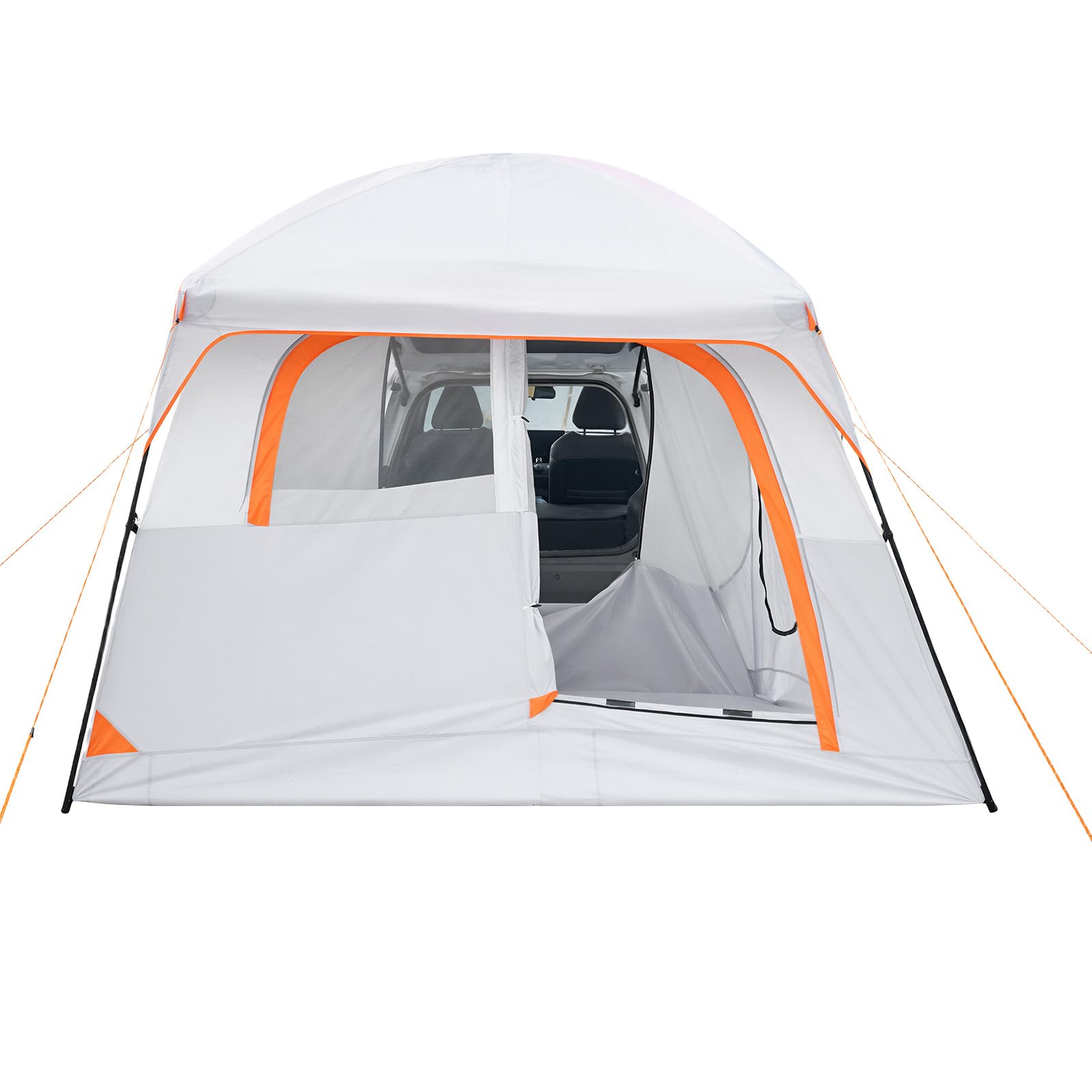 VEVOR Tienda de Campaña para Portón Trasero 304,8 x 274,3 x 220 cm para 6 Personas, Tienda de Campaña para Maletero de Coche con Puertas Ventiladas y Ventanas de Malla para Acampar al Aire Libre