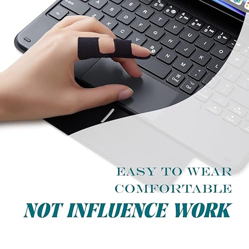 Miniatura 7 de Férula para dedos, 2 unidades, gatillo para dedo medio, índice, dedos de anillo, enderezamiento de artritis, nudillos, esguince y alivio del dolor,