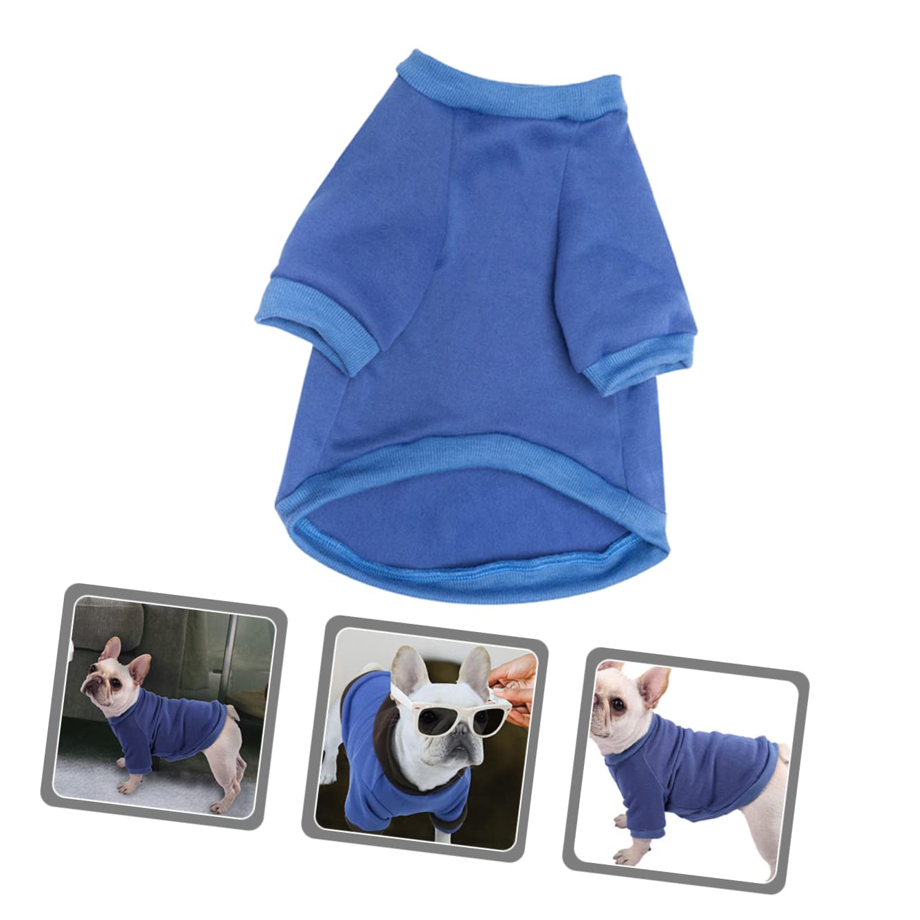 POPETPOP 5 Pezzi Adorabile Cucciolo Giacca Cane Felpa Traspirante Caldo Abbigliamento Per Animali Domestici Cucciolo Cappotto Per Esterni