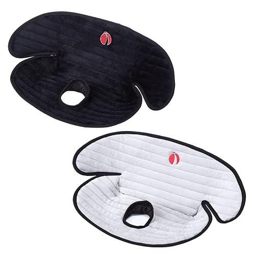 Miniatura 7 de Protector de asiento de coche para bebé, protector de asiento de automóvil con forro impermeable para asiento de automóvil de seguridad infantil,