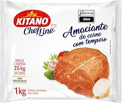 Amaciante de Carne Kitano Chef Line Pacote 1kg