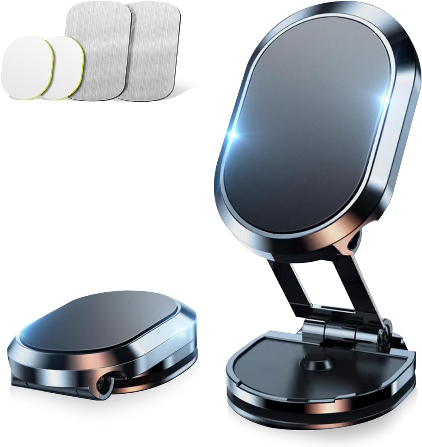 Magnetic Car Phone Holder – Strong Magnet Mobile Holder for Car | Dashboard & Air Vent Mount | Universal iPhone & Samsung Compatible | Car Accessories | Phone Holder Car for Safe Hands-Free Driving