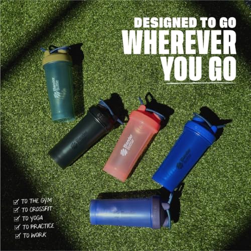 Image of BlenderBottle Classic V2 Shaker Bottle Perfect for Protein Shakes and Pre Workout, 20-oz, Full-Color White