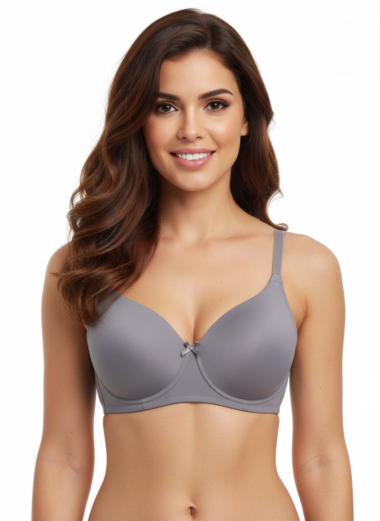 fshway Women's Bra Everyday Bra Wireless & Padded Cotton Bra for Women Girls | Non-Wired Comfortable Daily Use Regular| Adjustable Straps | Soft & Breathable Skin-picture-27