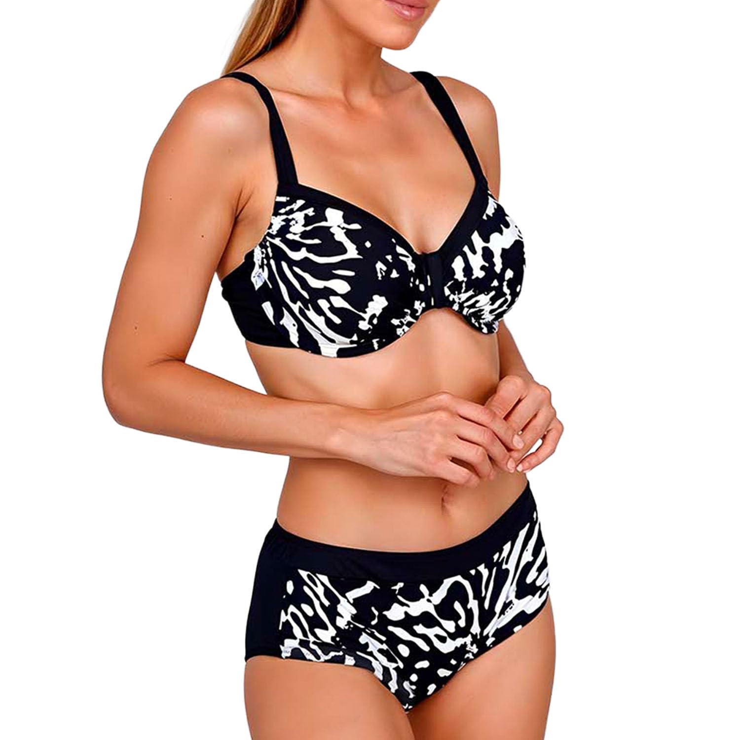 Bikini Mujer con Aro y Braguita Alta TEGB0352C