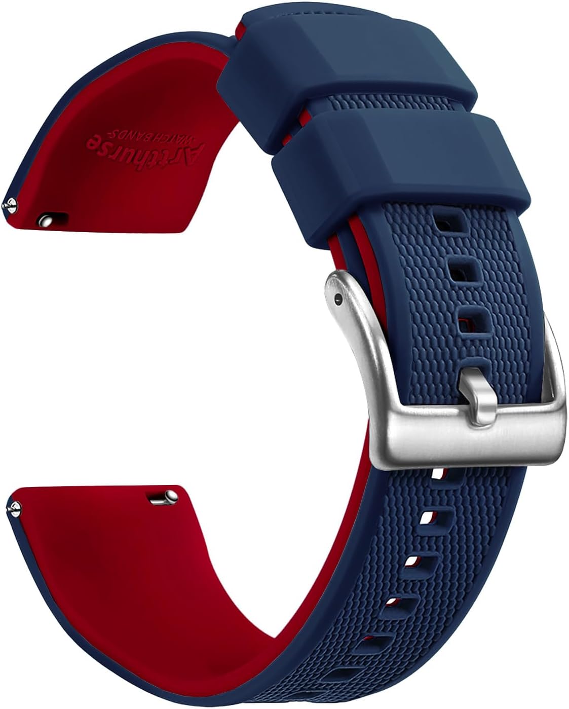 Silicone Watch Bands Quick Release 18mm, 20mm, 22mm for Men and Women Replacement Rubber Watch Band Soft Breathable Waterproof Sport Watchbands Straps