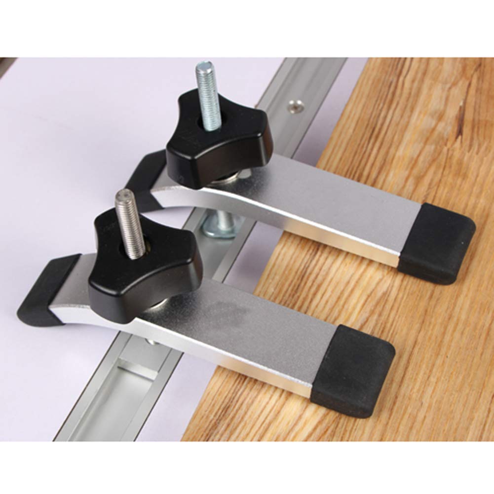 Firlar M8x100mm T-Slot Drop-in Stud Sliding Screw Bolt, 10 PCS T Shape Screws Insert Stud Sliding Bolt Screw Carbon Steel T Screw for Miter Track T-Slot Aluminum Profile Woodworking Tool