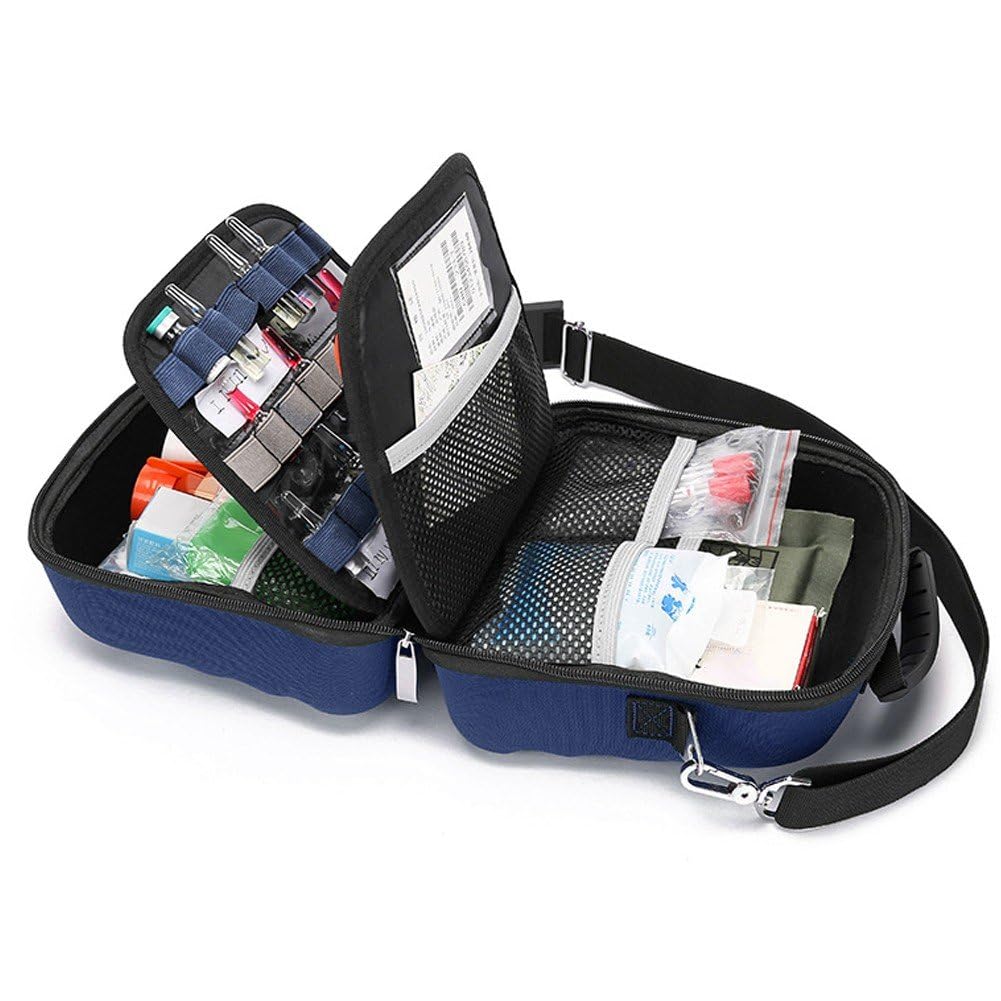 Bolsa De Primeros Auxilios, Bolsa Médica Táctica Vacía Portátil, Kit De Supervivencia De Emergencia para Viajes Aire Libre, Camping, Riñonera Multiusos