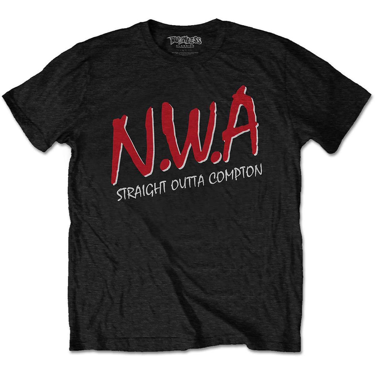 N.W.A Straight Outta Compton Official Tee T-Shirt Mens Unisex (Small)