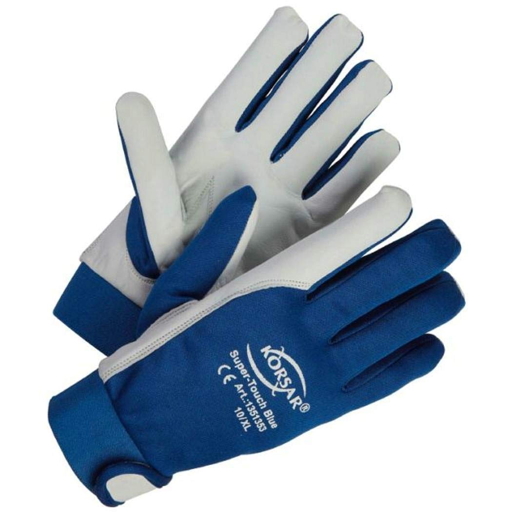10 PAAR KORSAR Super-Touch Blue Montagehandschuhe 10(XL)