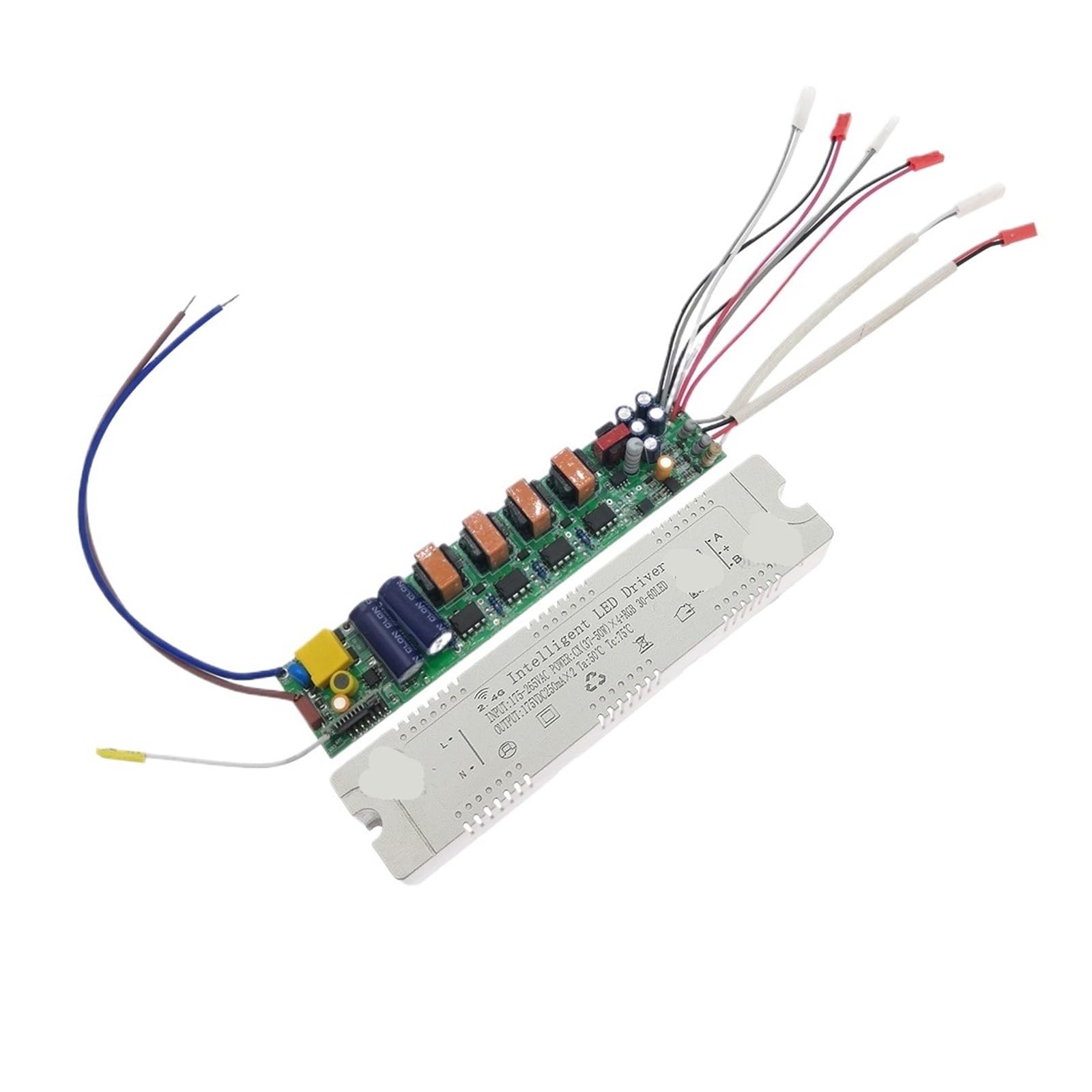Télécommande 2.4G et Pilote LED Intelligent pour Changement de Couleur RGB
