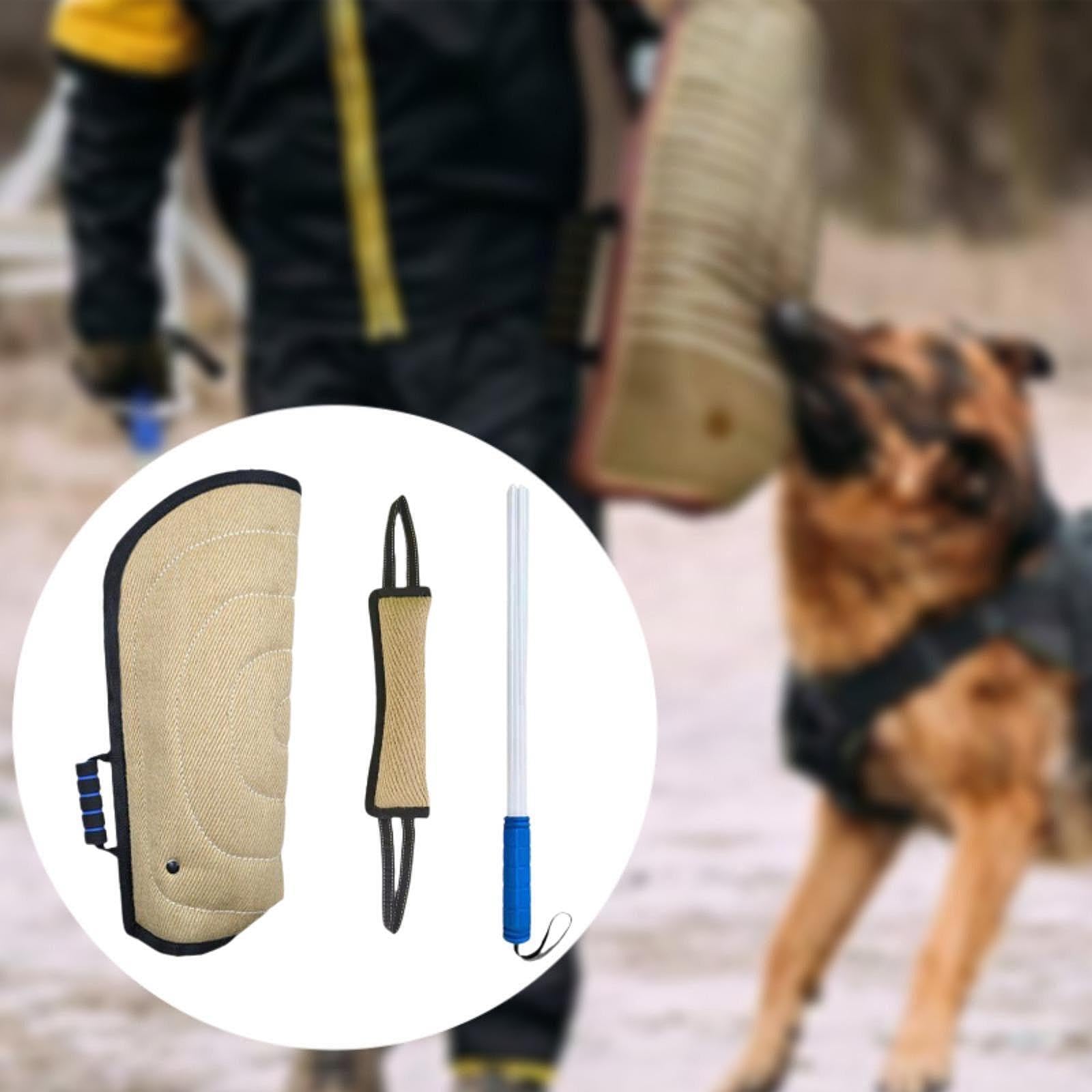 Schutzärmel für Hunde, Beißarm Kauspielzeug, Outdoor Trainingsset für Welpen, zuverlässige Lösung für Hundetrainer, Größe: 60 cm