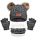 LINSOCLE 3in1 Kinder Wintermütze Schal Handschuhe Set, Strickmütze Babymütze Kinder Mütze Set, Jungen Warme Wintermütze Beanie Hut Handschuhe Runder Schal Set für Kinder 2-6 Jahre AH so günstig Kaufen-LINSOCLE 3in1 Kinder Wintermütze Schal Handschuhe Set, Strickmütze Babymütze Kinder Mütze Set, Jungen Warme Wintermütze Beanie Hut Handschuhe Runder Schal Set für Kinder 2-6 Jahre