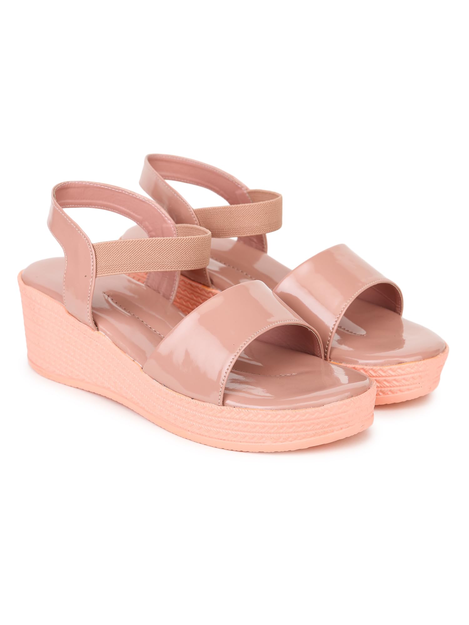Fabbmate Women’s Comfortable Slip-on Casual Block Heels (Pink, 4) (B0D11N9FWV) Amazon Price History, Amazon Price Tracker