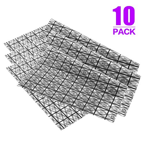 SHINESTAR 10Pcs ESD Bag, Motherboard Antistatic Bags, 12 x 16 inch Large Open Top Resealable ESD Shielding Bags for Video Graphics Card, GPU, LCD Screen and Electronic Devices Computer PC Accessories