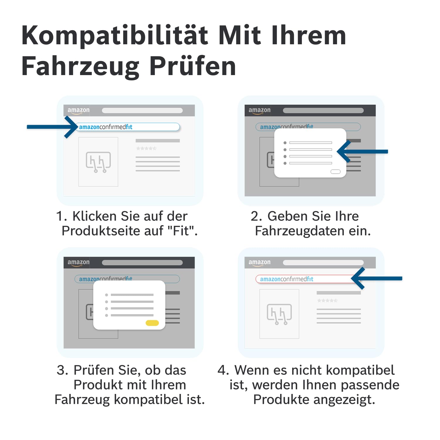 Bosch 3397007561 / Scheibenwischblatt-Set