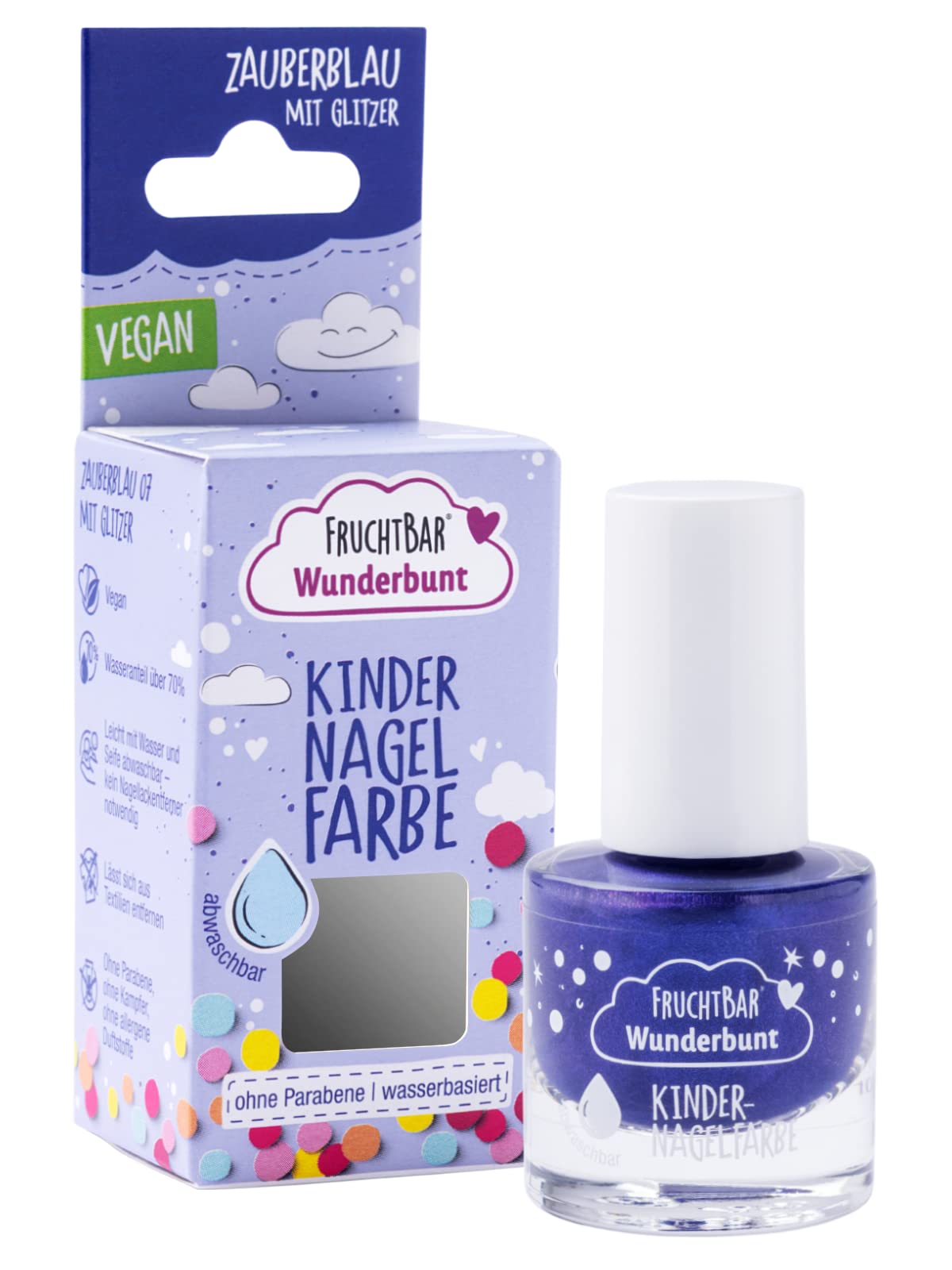Marbert Nagellack Open Mind – Farbe 99 Scarabeo Blue, 6,5 Ml, Hochpigmentierter Lack