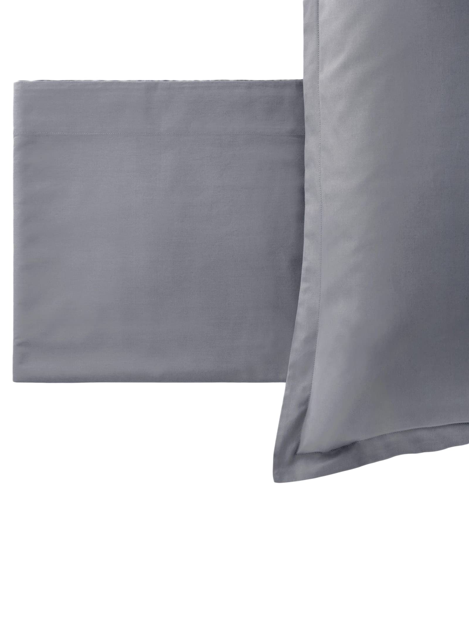 Riviera Completo Letto 1 Piazza e Mezza - Argento Made in Italy - 100% Cotone - Alta QUALITA' - Parure Set Lenzuola