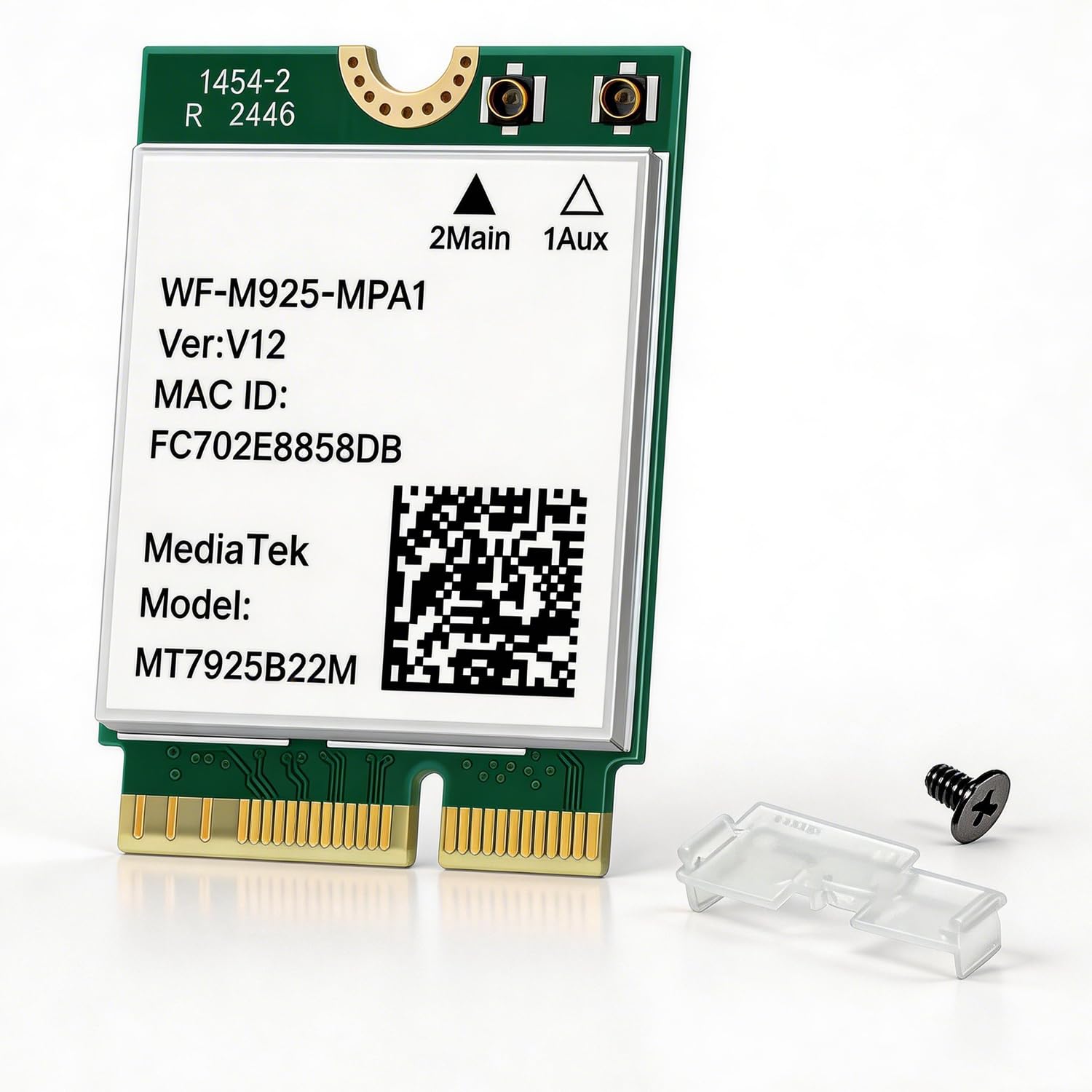 WiFi 7 Network Card M.2 2230 Tri-Band 2.4G/5G/6GHz 6.5Gbps Bluetooth 5.4 Wireless Adapter for Laptop PC, MT7925 Chip, Low Latency Gaming, Compatible with Windows 11/10-image-21