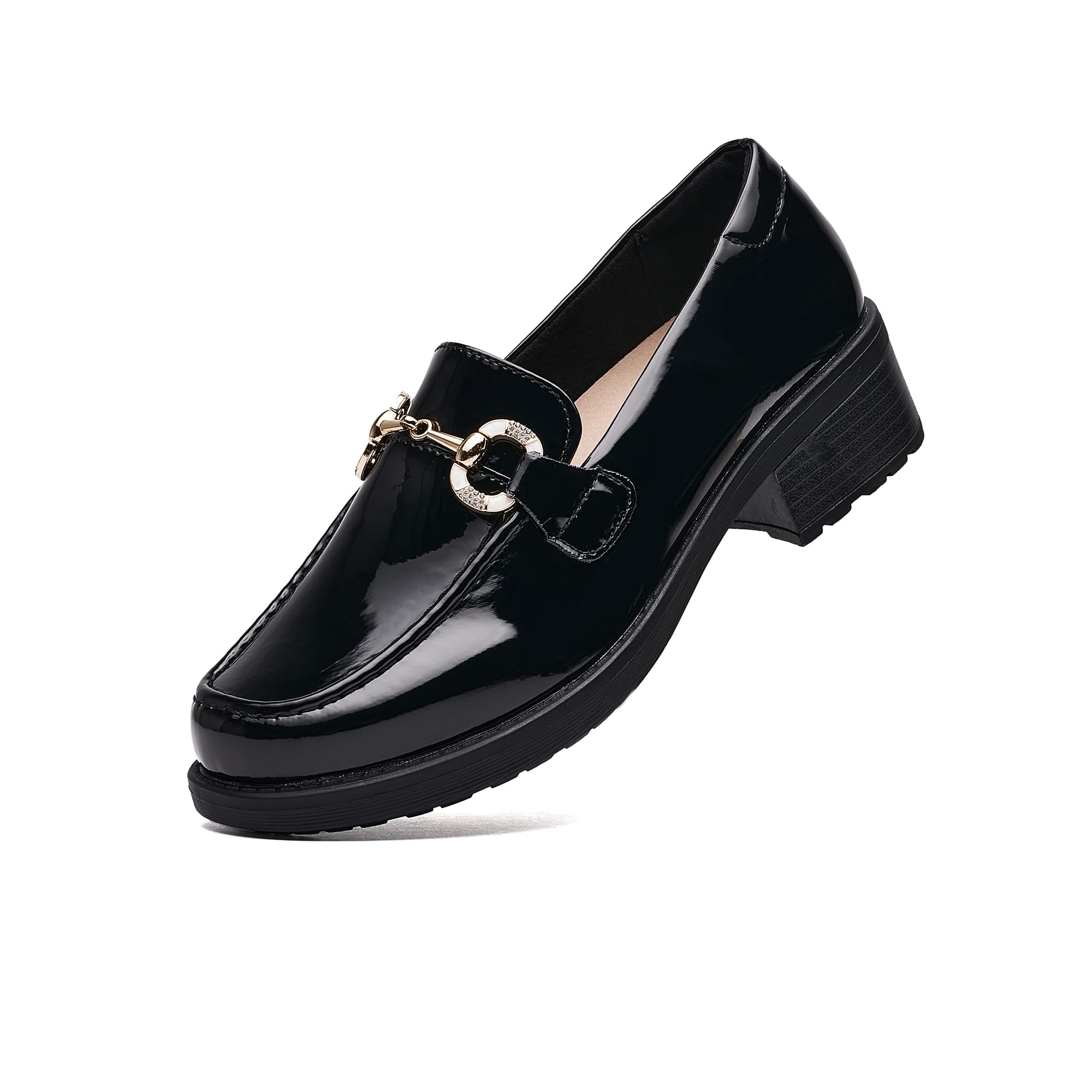 Loafers für Frauen - Bequeme Mokassins mit Sohlenplattform,