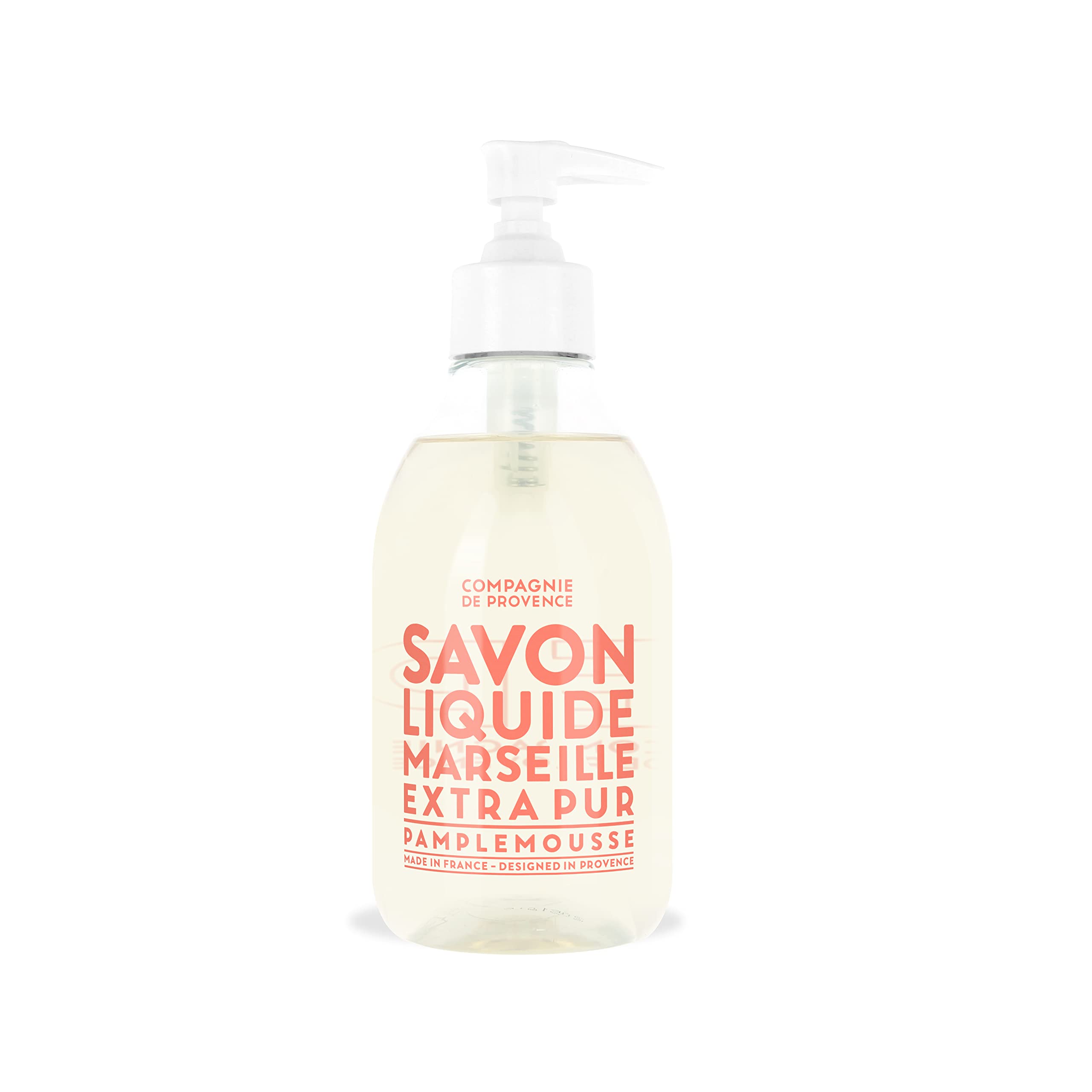 Compagnie de Provence Pink Grapefruit, 10 Fl Oz: Liquid Soap Pink Grapefruit 10 fl oz Plastic Bottle