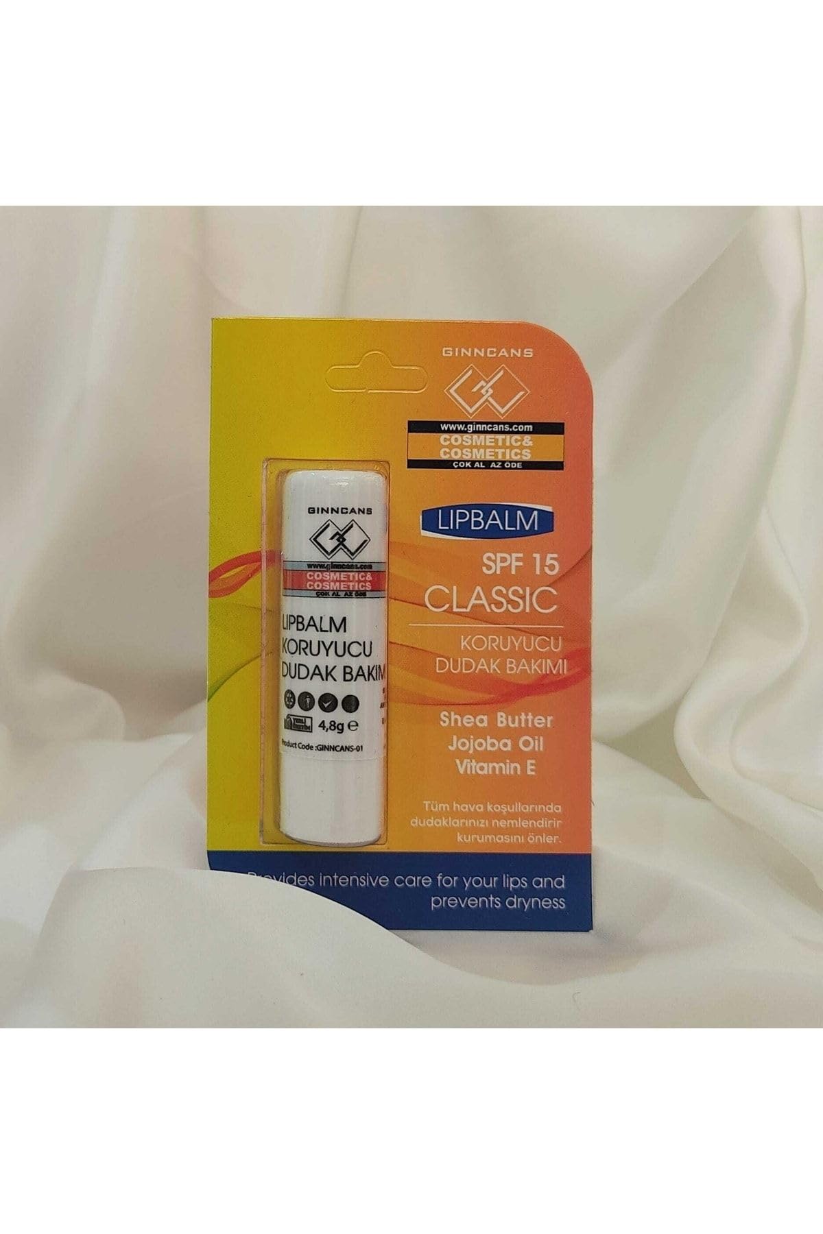 COSMETIC & COSMETICS by GINNCANS Lipbalm Spf15 Classic Koruyucu Dudak Bakımı