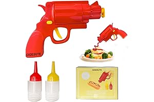 Professional Condiment Gun for Effortless Sauce Application in Kitchen or Outdoor Grilling