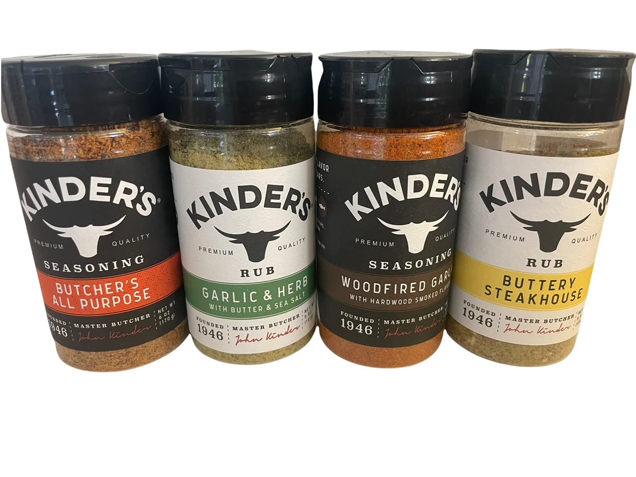 Buy 6 Oz Kinder's Butcher's All Purpose Seasoning, 5 Oz Kinder's Garlic & Rub, 5.5 Oz Kinder's