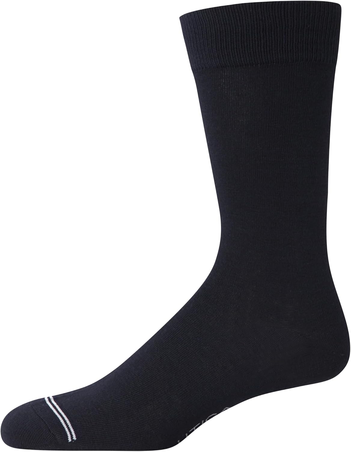 Nautica Mens Dress Socks - 10 Pack Breathable Stretch Crew-Length Work Socks for Men for Business Formal Wear (Sizes: 6-12.5)