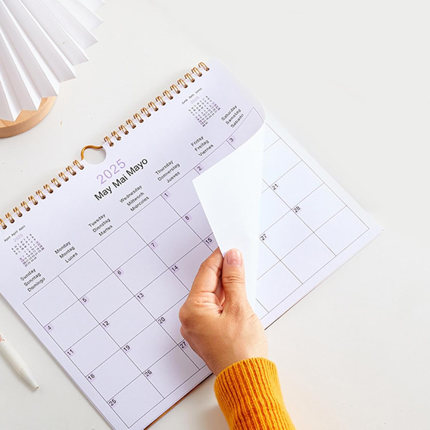 Planner mensile - Calendario da parete 2025 immagine 5