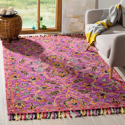 Image of Hand Tufted Premium Rug Premium Wool Carpet for Living Room Bedroom and Hall Size 12x18 Feet Color Multi