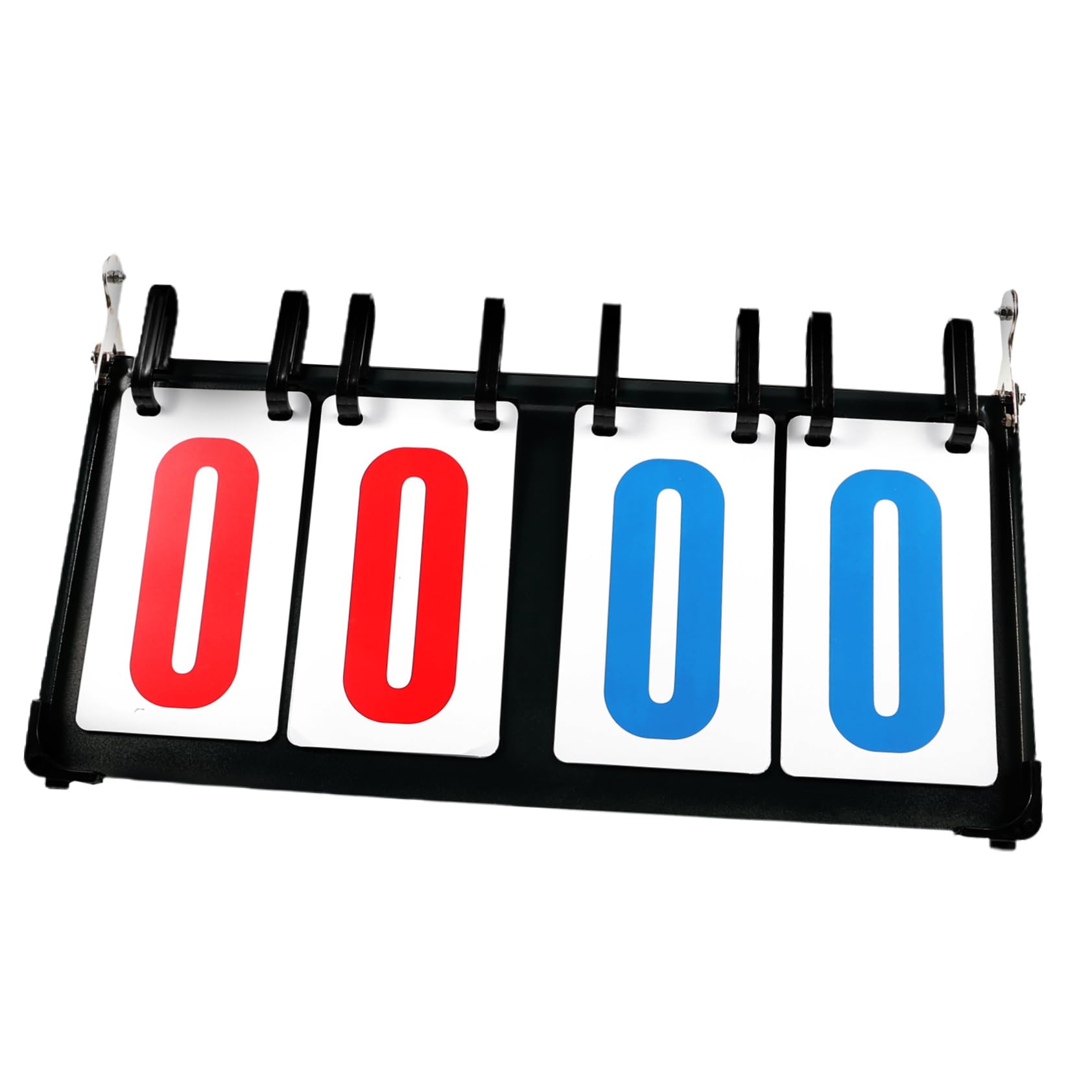 SUPVOX Flipping Scoreboard for Basketball Baseball Volleyball Durable Scorekeeper with Display Convenient Portable Design for Multi Sport Events
