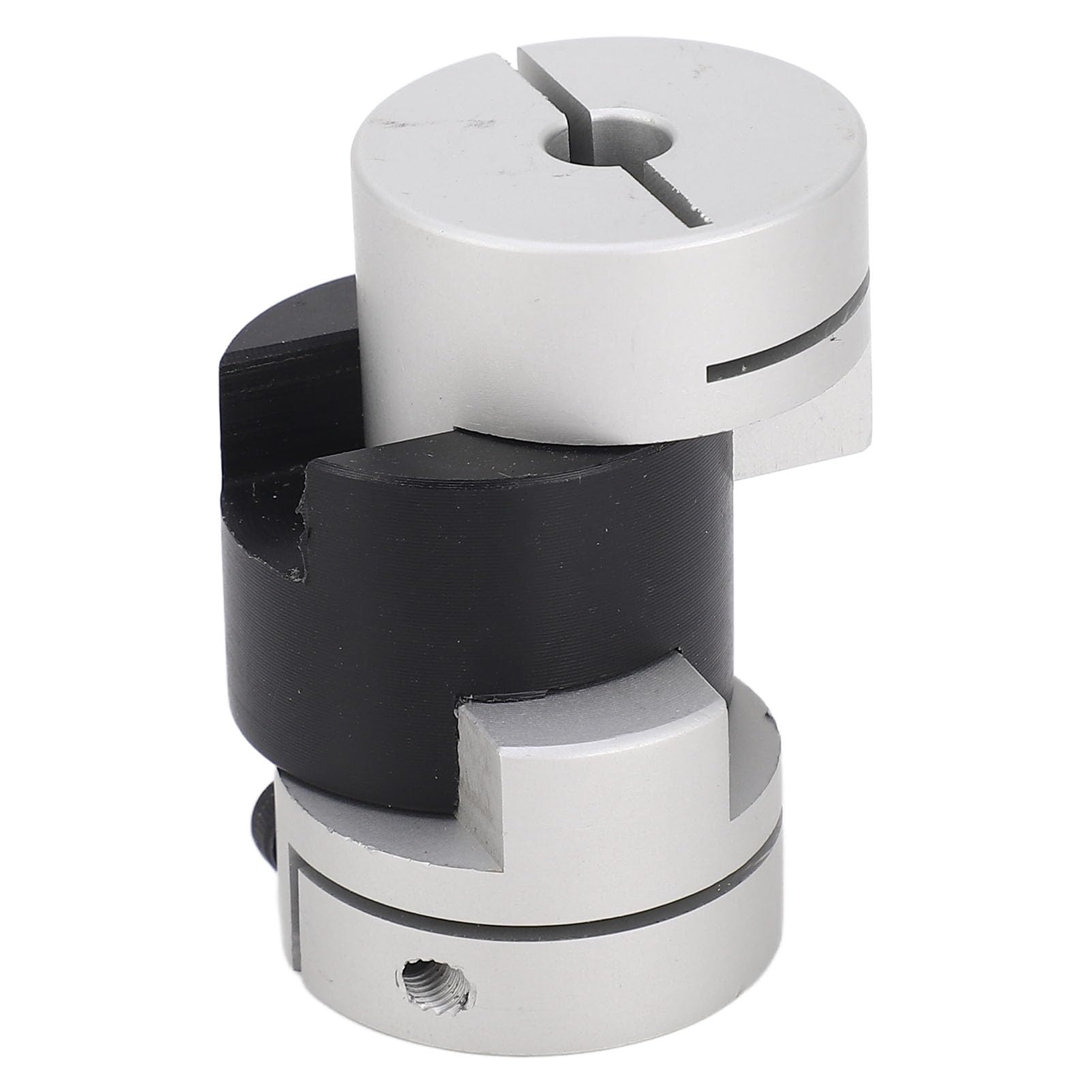 Flexible Shaft Coupling, D25 L39 Aluminium Plum Flexible Shaft Coupling, Large Torsion Steering Motor Coupler for 3D Printer CNC Machine Servo Motor
