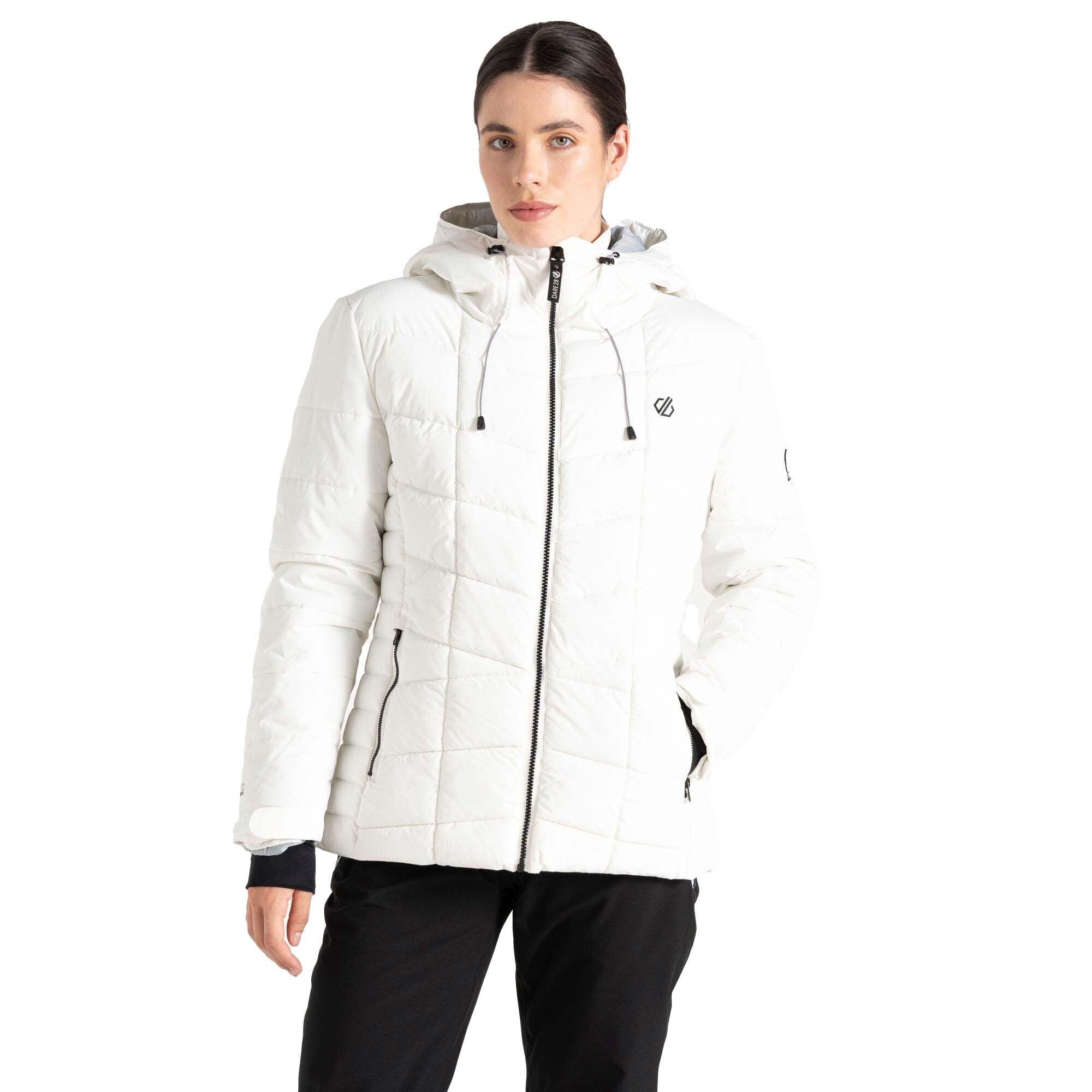 Dare2B Womens Blindside Ski Jacket, Cream, 18 EU