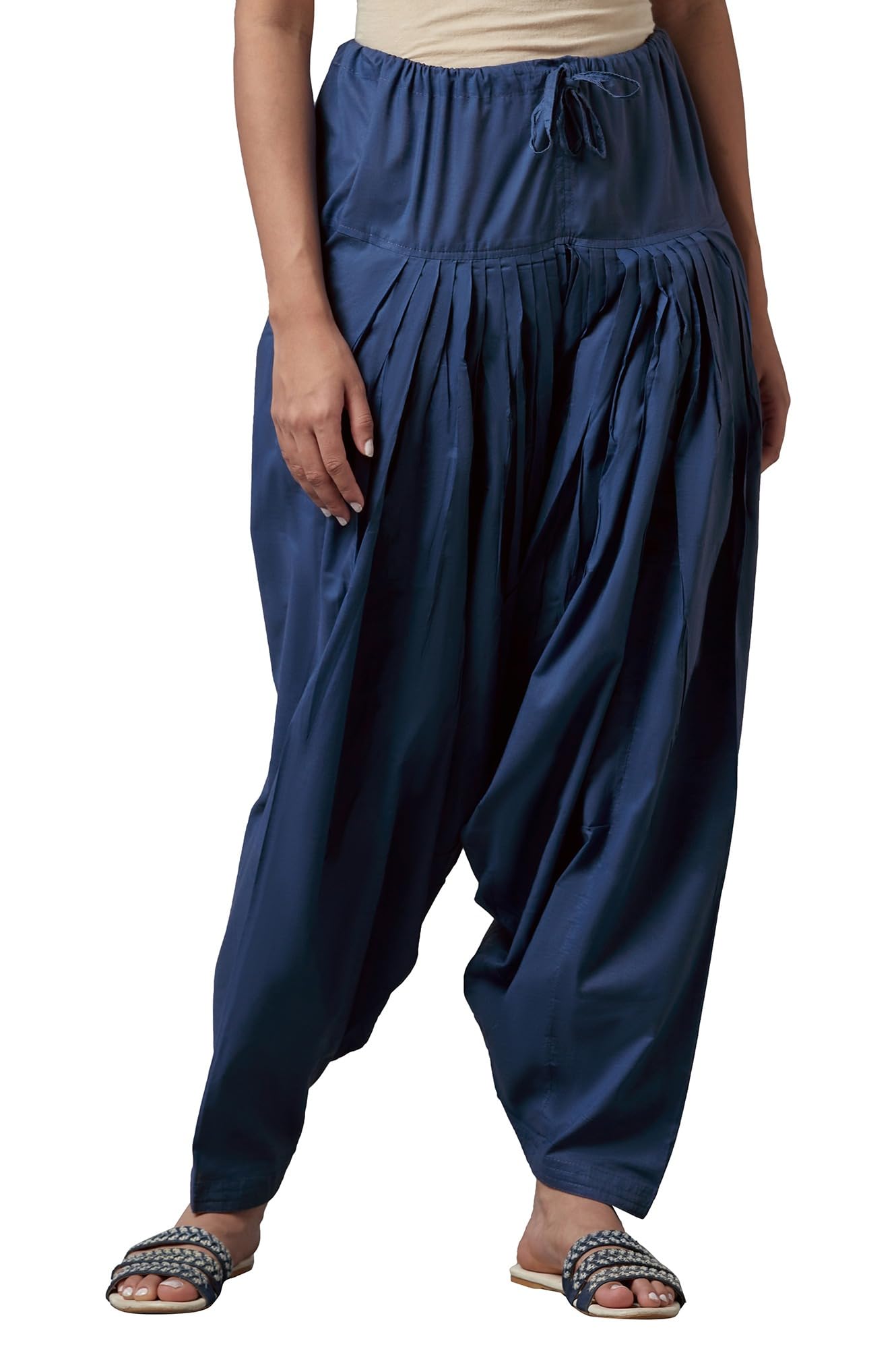 Women Leather Casual Style Chudidar (Crk60025-01126_Blue_X-Large)-image-10