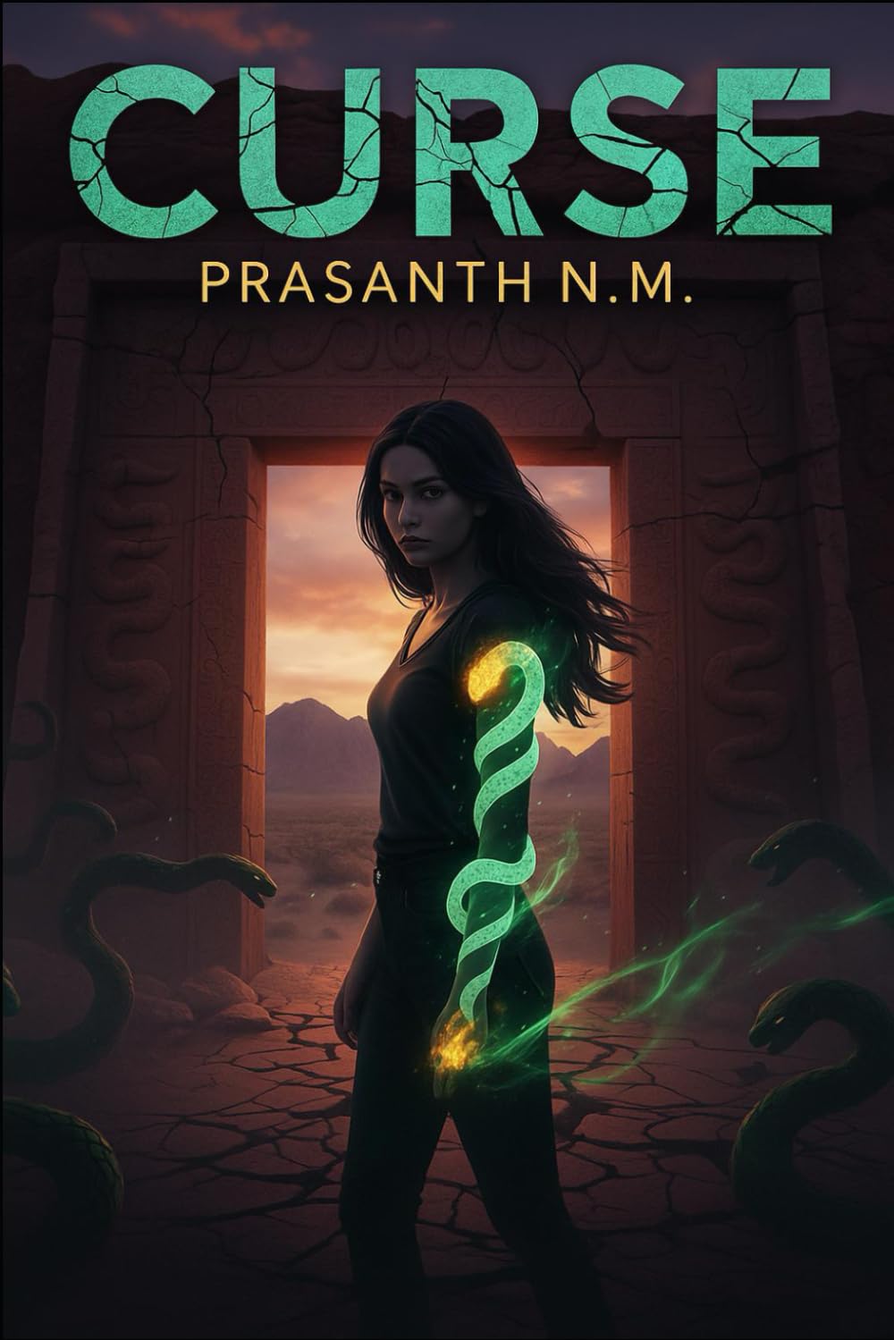 Curse: A YA supernatural thriller of ancient serpent gods, awakening powers, and a cursed teen torn between loyalty, destiny, and a prophecy that may destroy the world.