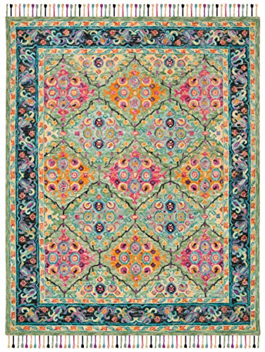 Tapete Safavieh 8x10 hecho a mano de lana miniatura 3