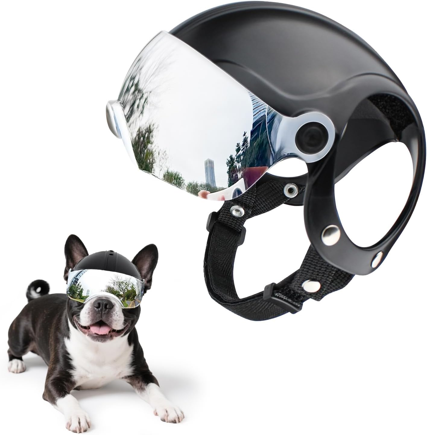 Dog Helmet for Small Breed Cool...
