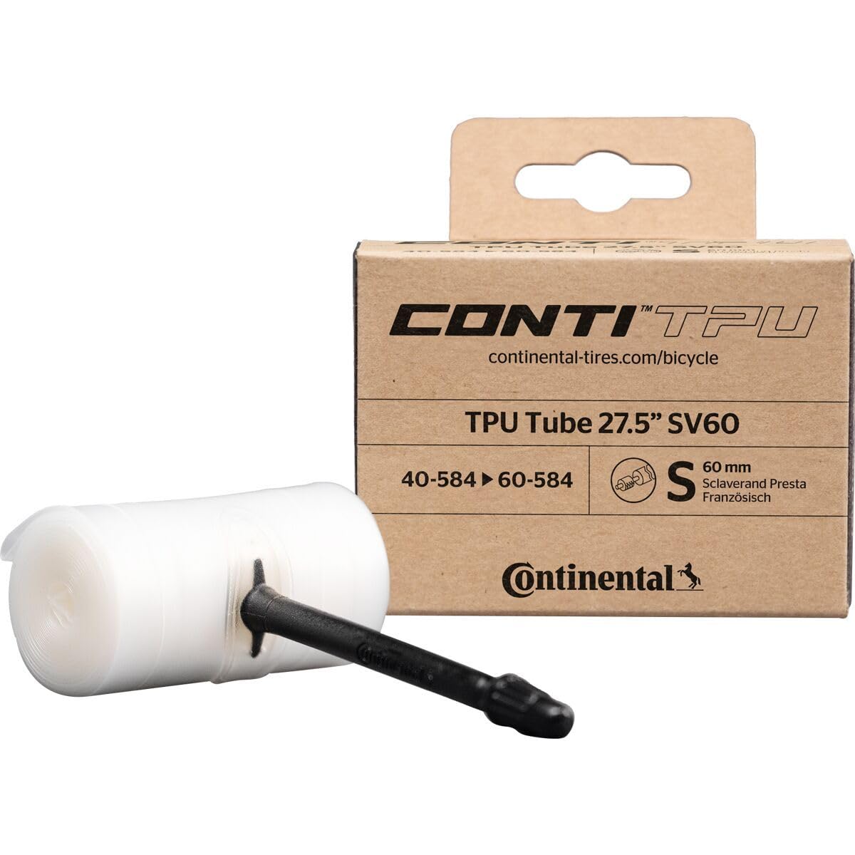 Continental TPU Tube Transparent Size 27.5 Inches