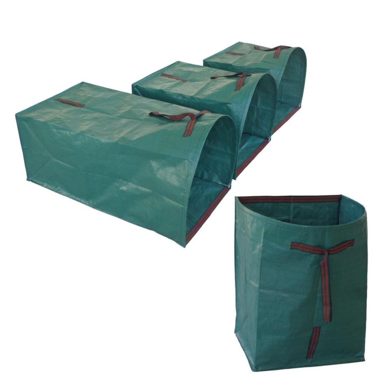 3pcs Semi-circular Leaf Bags Para Jardín