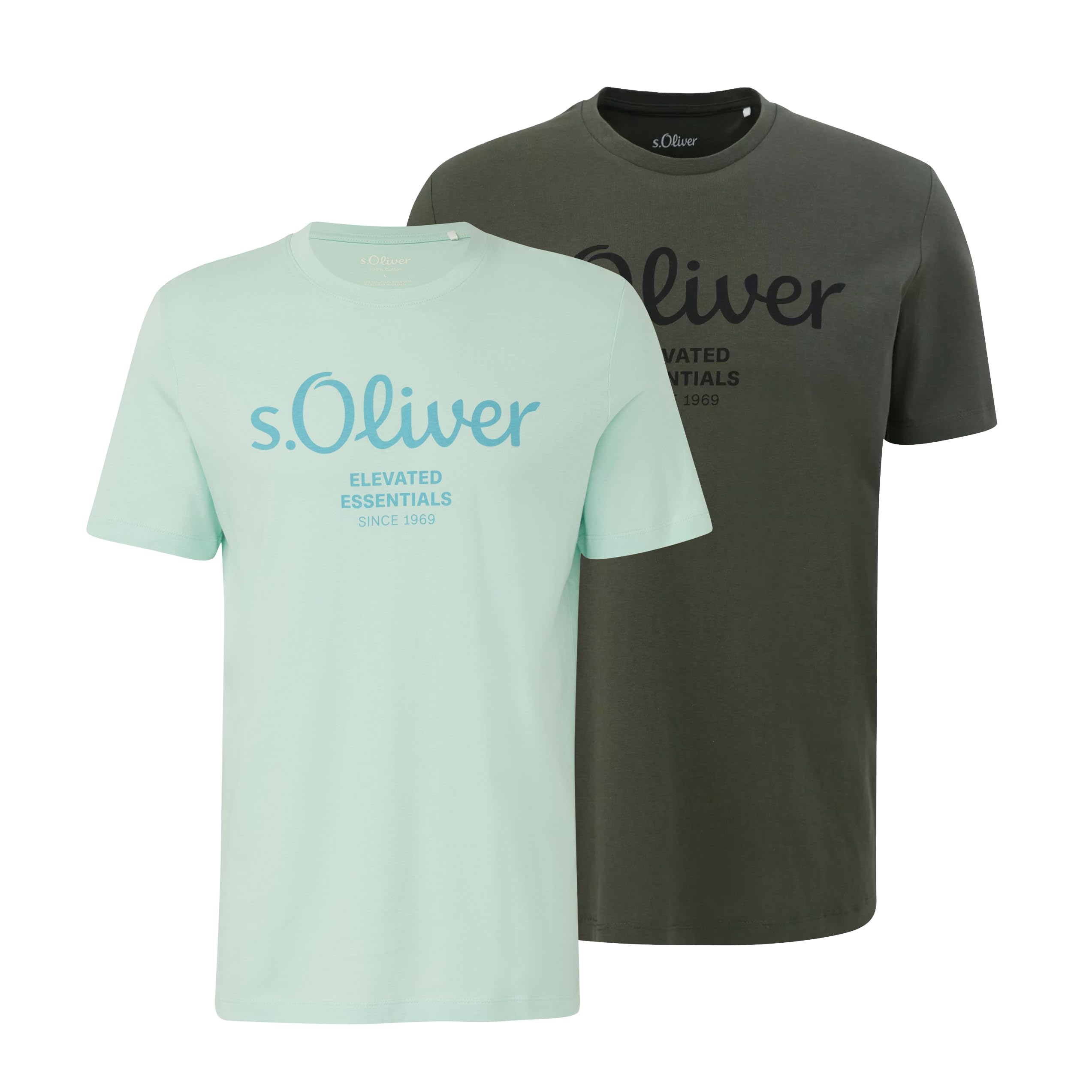 s.Oliver Herren T-Shirt mit Logodruck (DE/NL/SE/PL