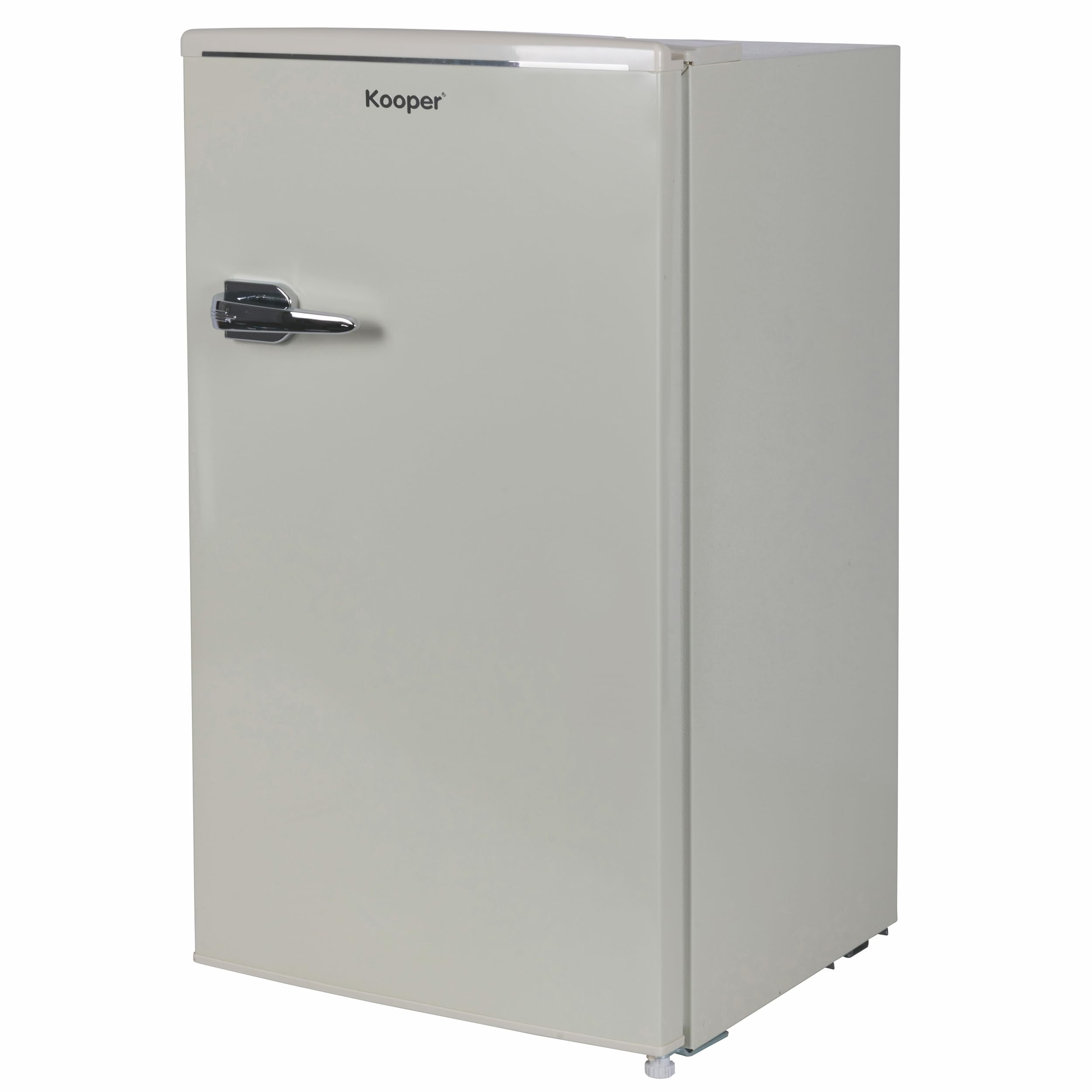 kooper vecchia stile porta singola frigorifero alabastro 100l