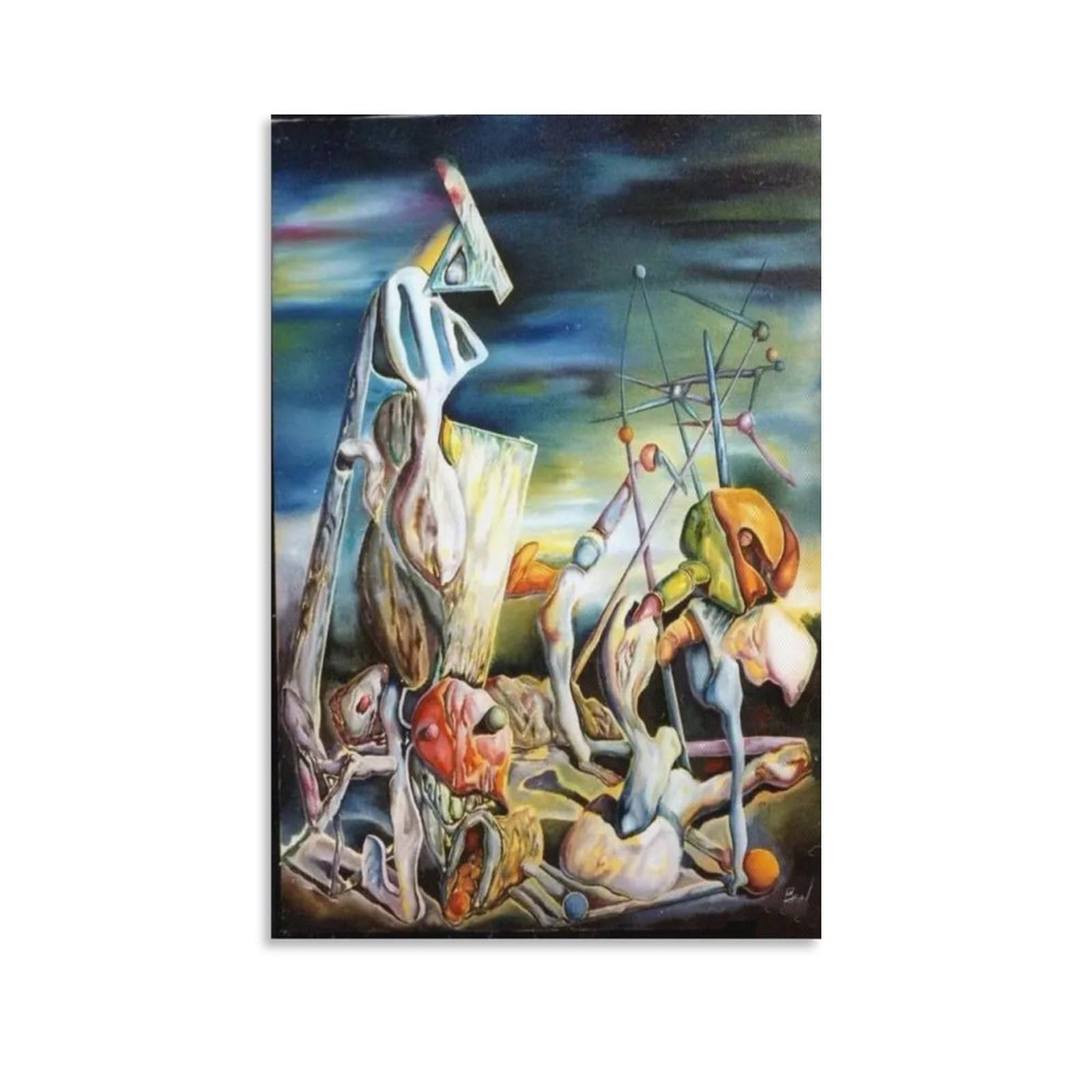 アート・デザイン・音楽 Yves Tanguy and Surrealism Amazon.com: Yves Tanguy Surrealism Poster (10) Wall Art