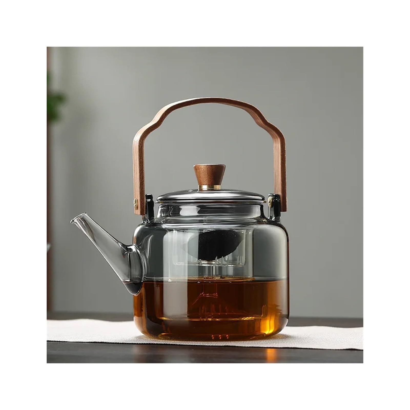 Théière chinoise traditionnelle en verre pour vos cérémonies de thé à la maison