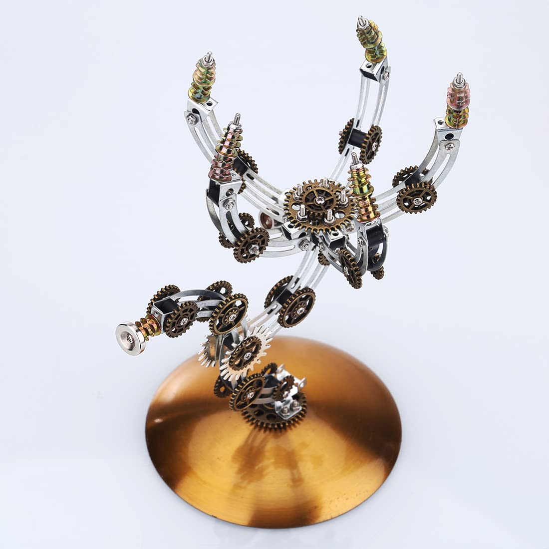 Puzzle 3D metalu, 627 elementów, model montażowy osy, zestaw modeli 3D metalowym głośnikiem, wycinany laserowo model mechanicznej układanki