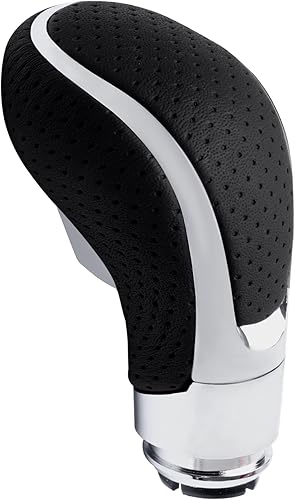 Tongze Pomo de cambio automático de marchas perilla de cambio de cuero para Buick Verano Regal GM Opel Insignia Vauxhall 2009-2013 palanca de