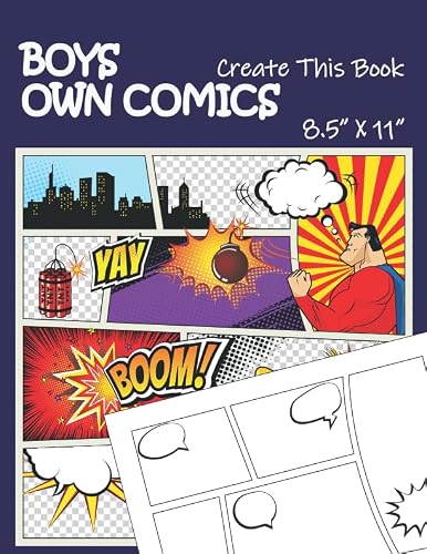 Boys Own Comics: Create This Book (create your own comic book)