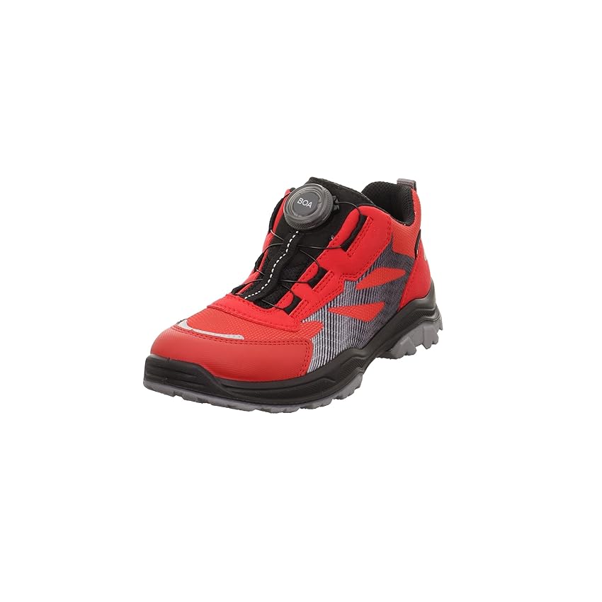 Superfit Jupiter Gore-Tex, Scarpe da Ginnastica, Rosso Grigio Chiaro 5000, 41 EU Larga