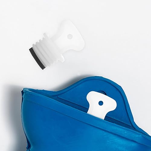 Miniatura 5 de NOLITOY Tapón de botella de agua caliente, 2 tapones pequeños de plástico para bolsas de agua caliente, tapón de saco de agua caliente de 1.4 in,